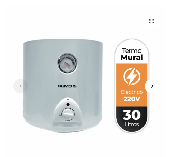 Termo Eléctrico mural 30 Litros 1500 W